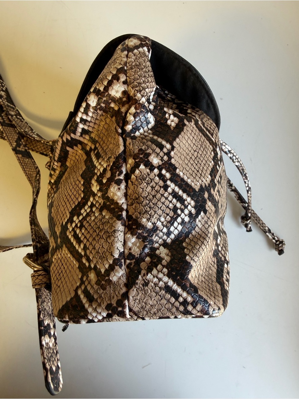 PacSun Snake Print Mini Backpack Purse - Excellent Condition! - Picture 10 of 16